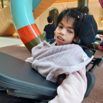 Abigail customised wheelchair